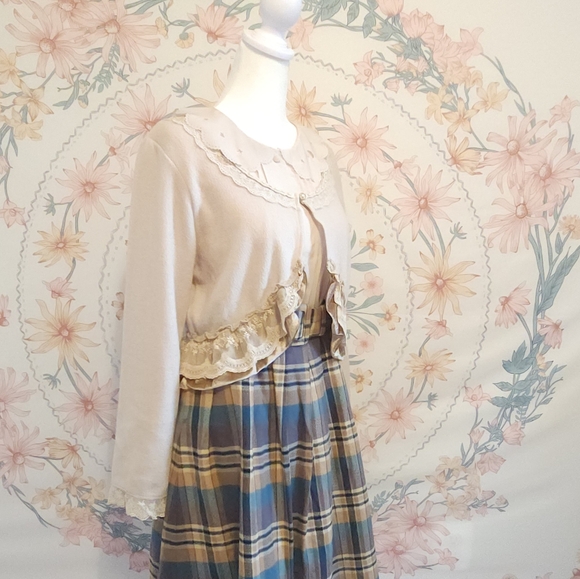 Axes Femme cardigan borelo coquette dollette soft girl cottage core shoujo - Picture 11 of 12